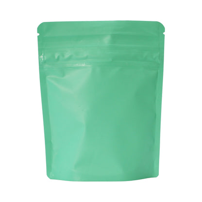 Matte Seafoam / Single Unit Bag King Child-Resistant Opaque Wide Mouth Mylar Bag | 1/4 oz