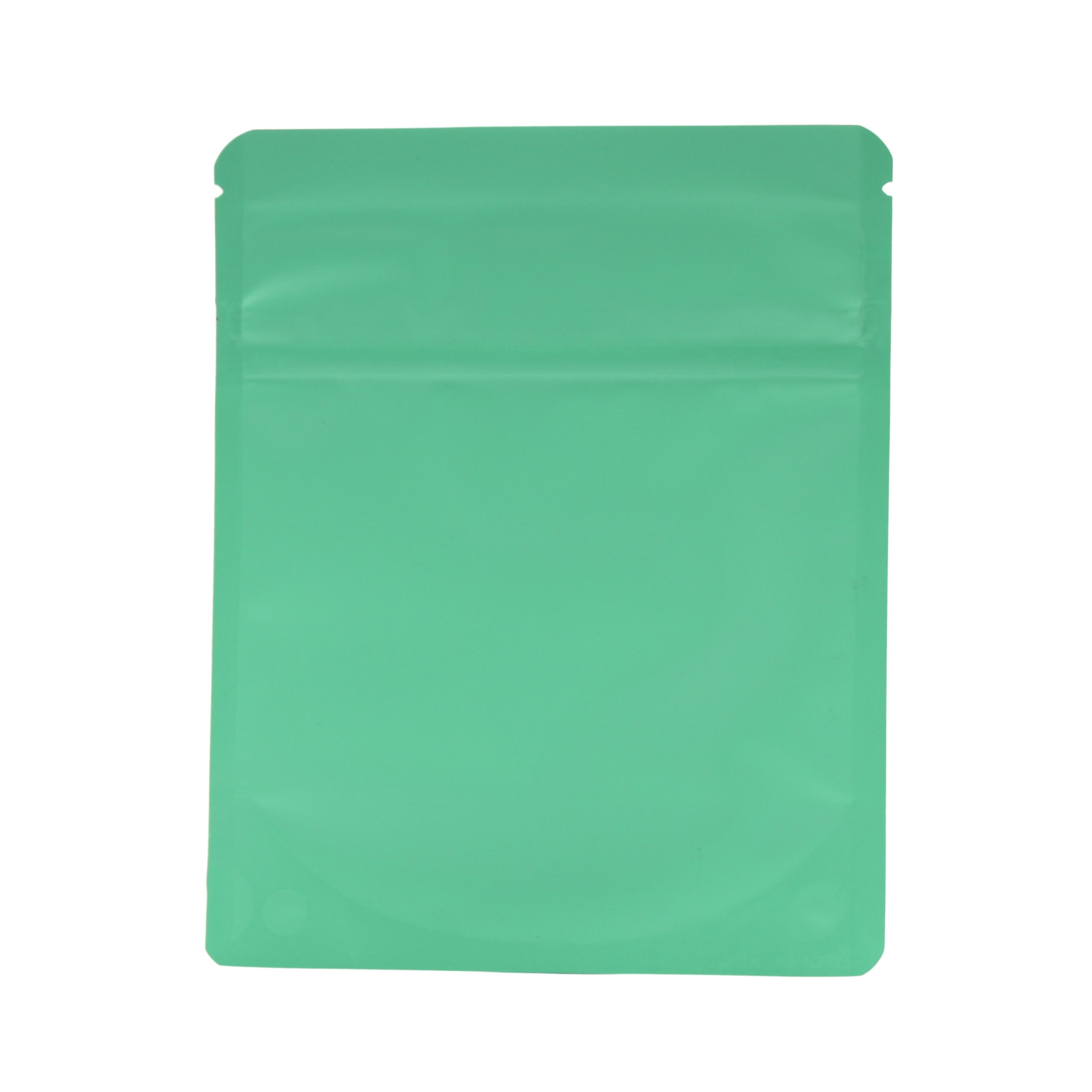 Matte Seafoam / Single Unit (Less Than Case Qty) Bag King Child-Resistant Opaque Wide Mouth Mylar Bag | 1/4 oz