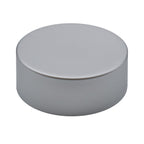 Matte Silver eBottles Silver Child-Resistant Smooth-Sided Foil Lined Cap | 38 mm