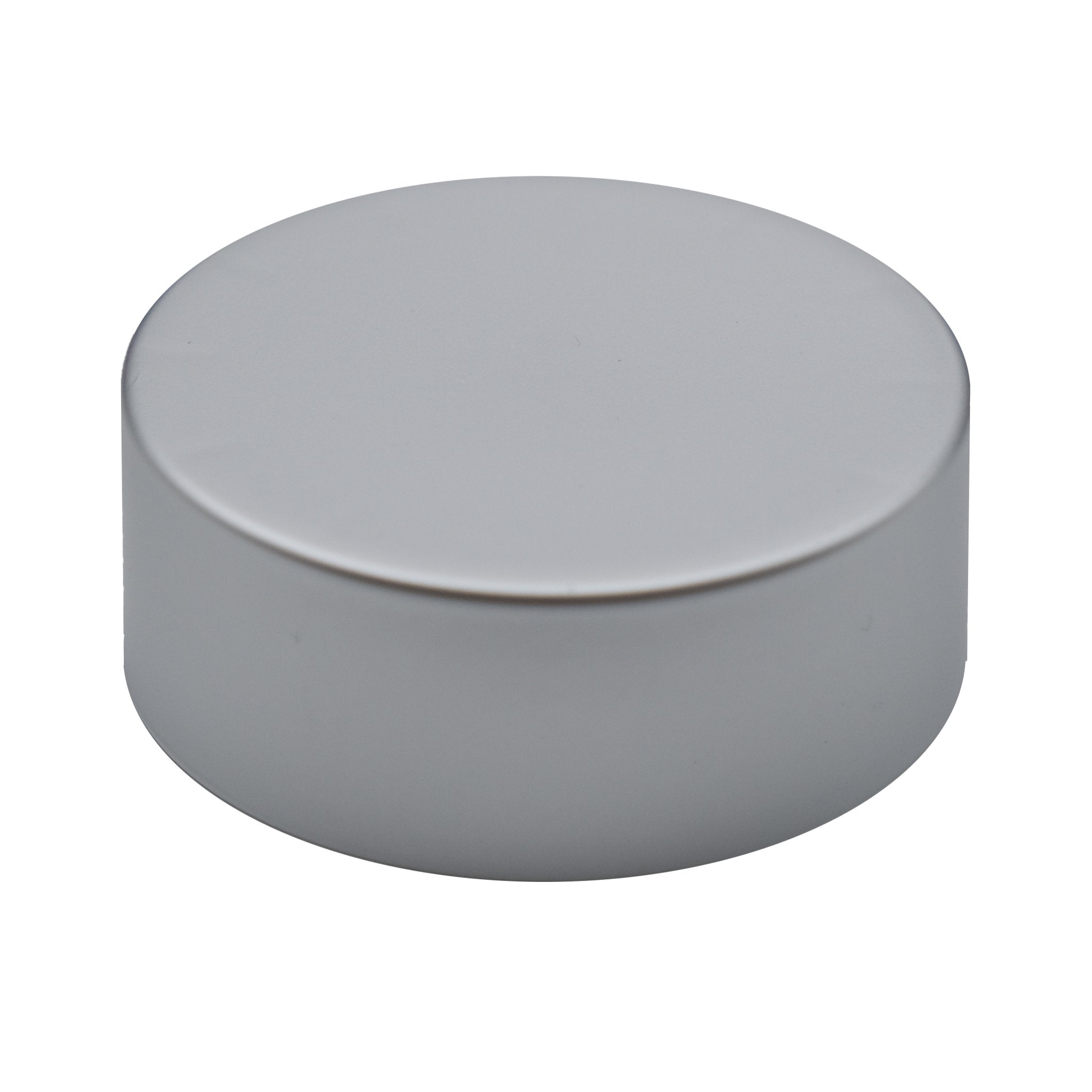 Matte Silver eBottles Silver Child-Resistant Smooth-Sided Foil Lined Cap | 38 mm