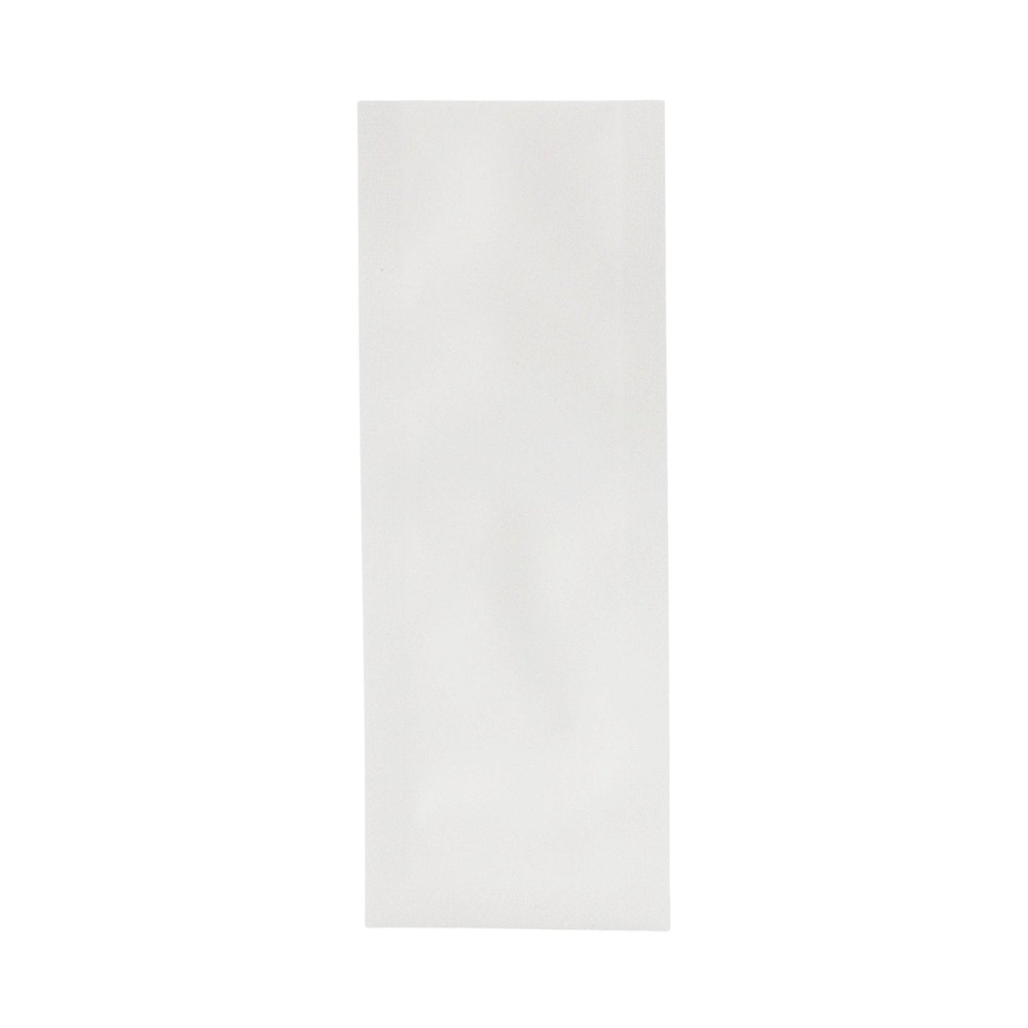 Matte White Bag King Single Use Heat Seal Mylar Bag | 1.5 x 4 in