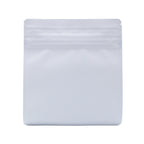Matte White / Single Unit Bag King Child-Resistant Clear Front Wide Mouth Mylar Bag | 1/2 oz