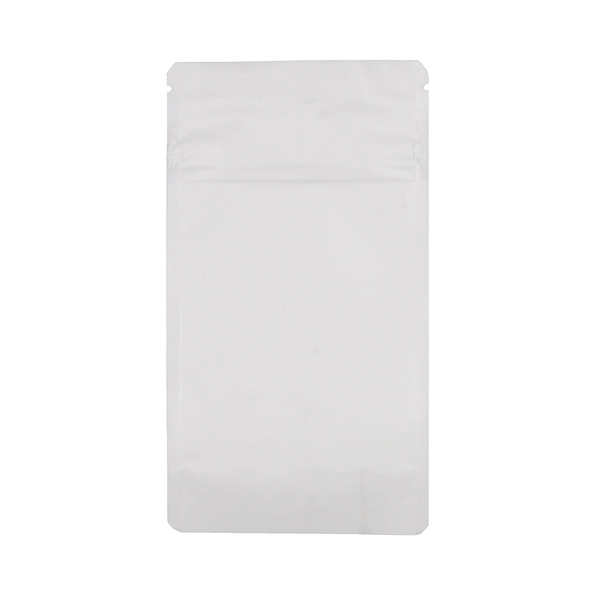 Matte White / Single Unit Bag King Child-Resistant Opaque Mylar Bag | 1/4th oz