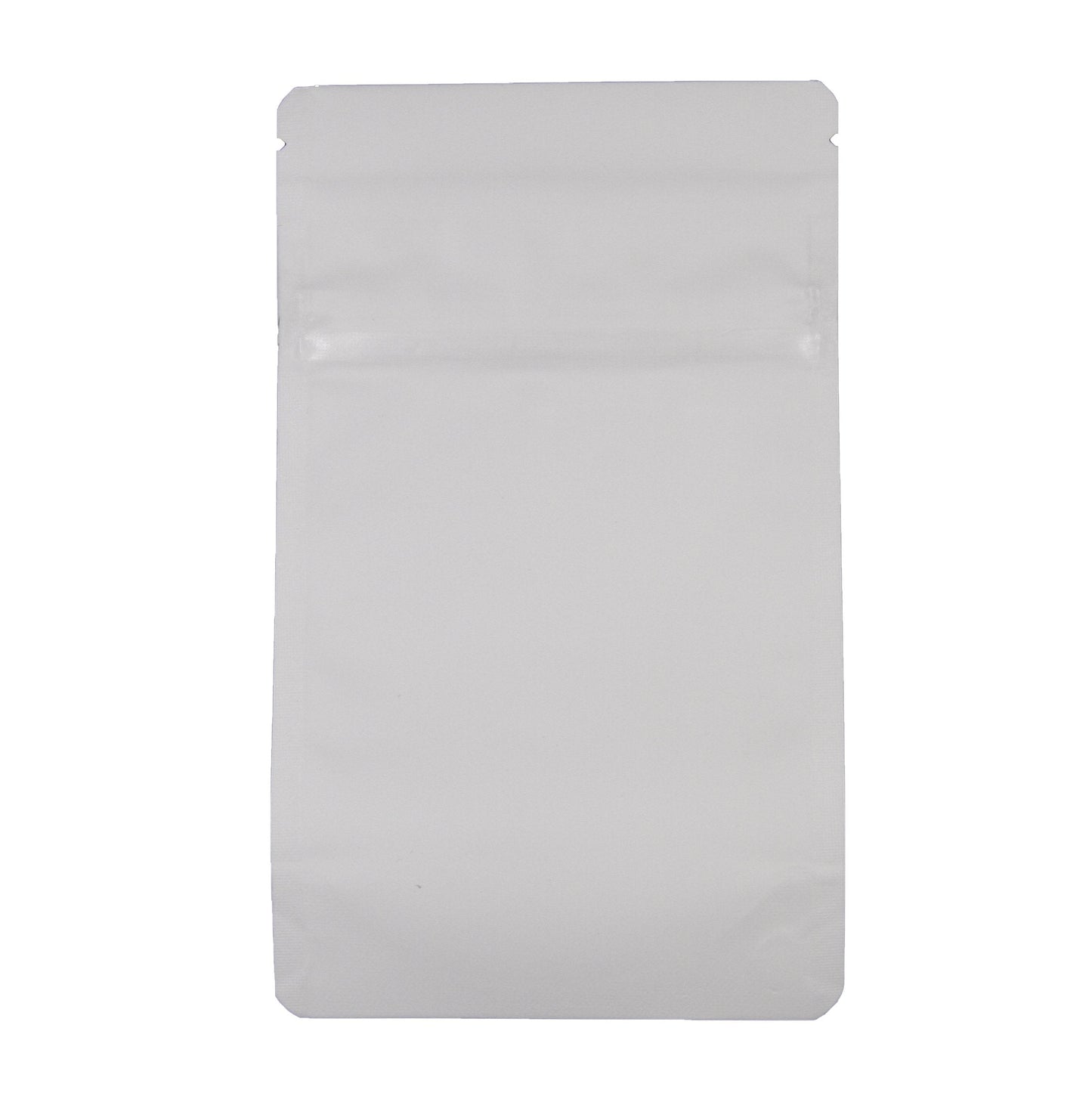 Matte White / Single Unit Bag King Child-Resistant Opaque Mylar Bag | 1/8th oz