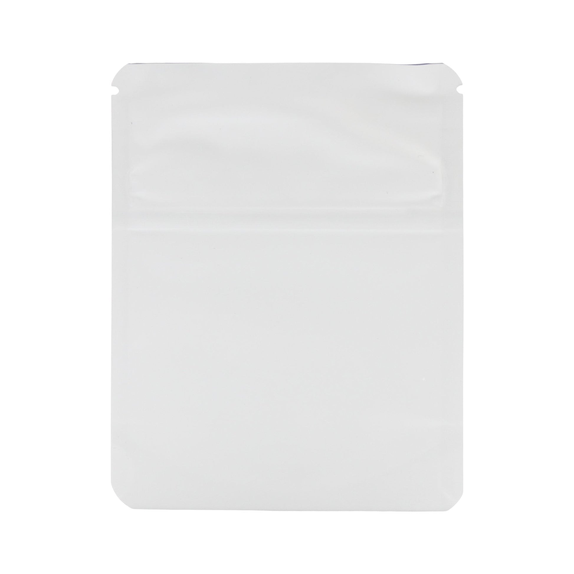 Matte White / Single Unit Bag King Child-Resistant Opaque Mylar Bag | 1 gram