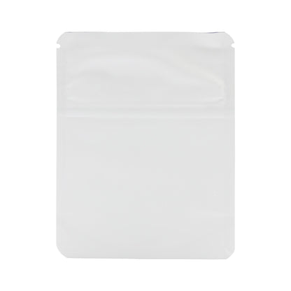 Matte White / Single Unit Bag King Child-Resistant Opaque Mylar Bag | 1 gram