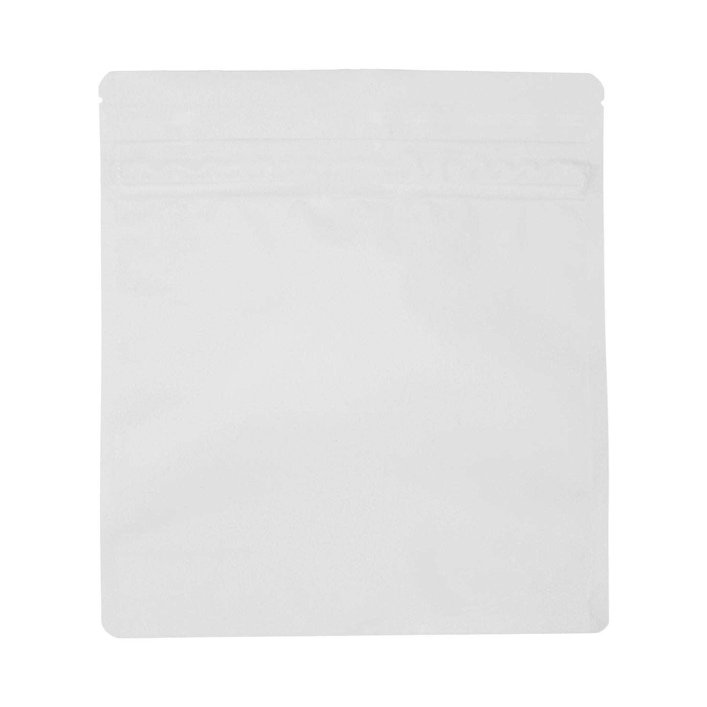 Matte White / Single Unit Bag King Child-Resistant Wide Mouth Mylar Bag | 1 oz