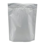 Matte White / Single Unit (Less Than Box Qty) Bag King Child-Resistant Opaque Mylar Bag | 1 lb