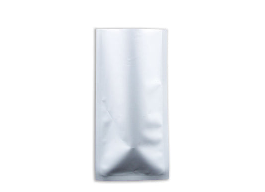 Matte White / Single Unit (Less Than Box Qty) Bag King Single Use Heat Seal Mylar Bag | Pack of 100