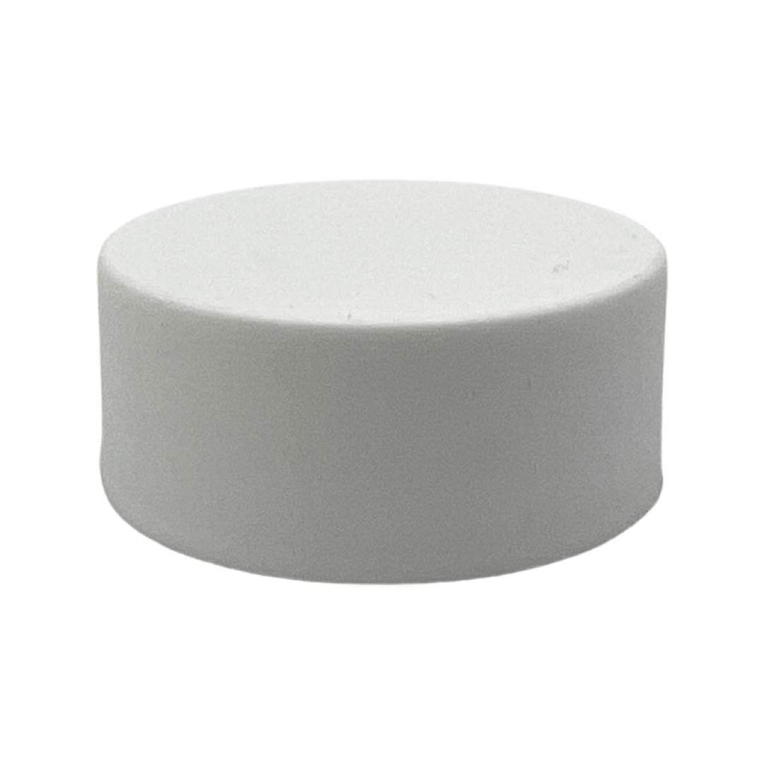 Matte White / Single Unit (Less Than Box Qty) eBottles Child-Resistant Smooth PE-Lined Cap | 33 mm