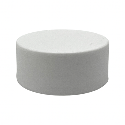 Matte White / Single Unit (Less Than Box Qty) eBottles Child-Resistant Smooth PE-Lined Cap | 33 mm