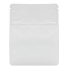 Matte White / Single Unit (Less Than Pack Qty) Bag King Child-Resistant Opaque Wide Mouth Mylar Bag | 1/8 oz