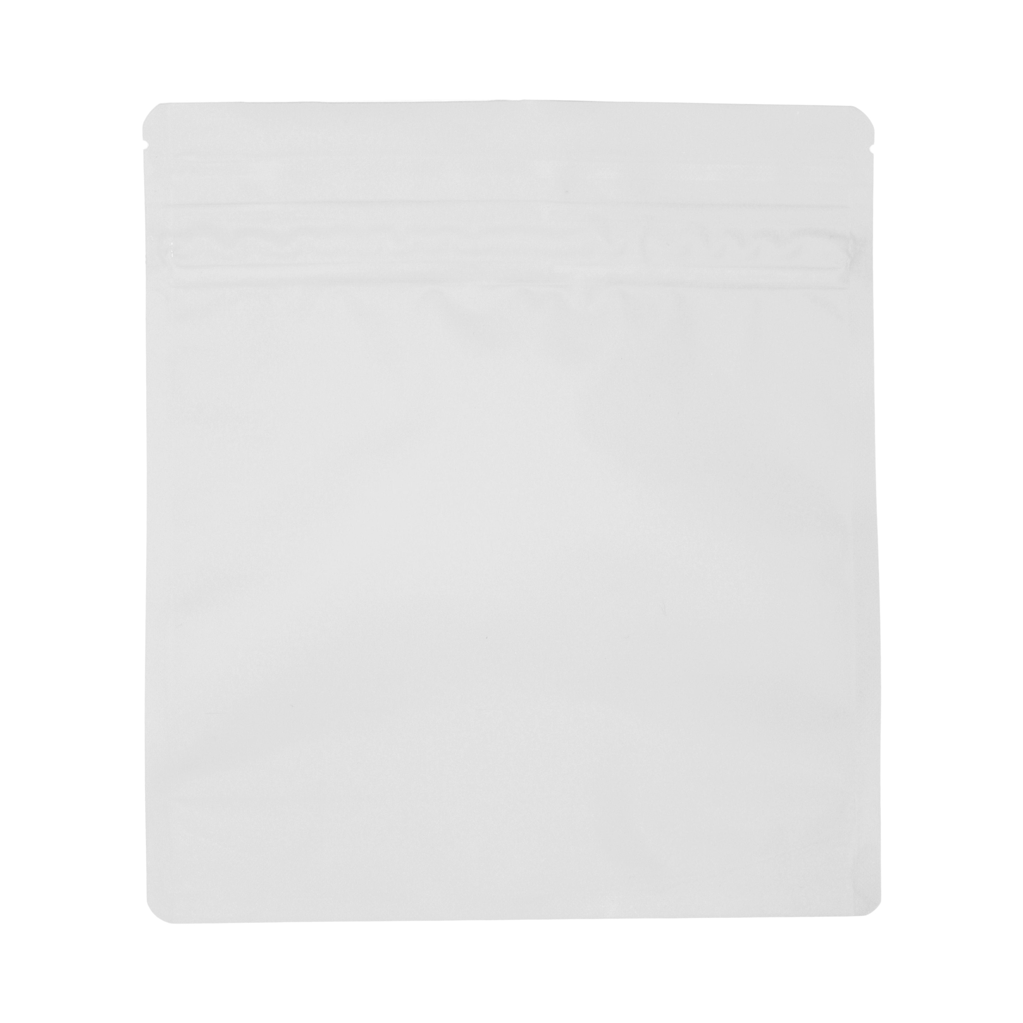 Matte White / Single Unit (Less Than Pack Qty) Bag King Child-Resistant Wide Mouth Mylar Bag | 1 oz