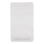 Matte White / Single Unit (Less Than Pack Qty) Bag King Clear Front Mylar Bag (1/4th oz)