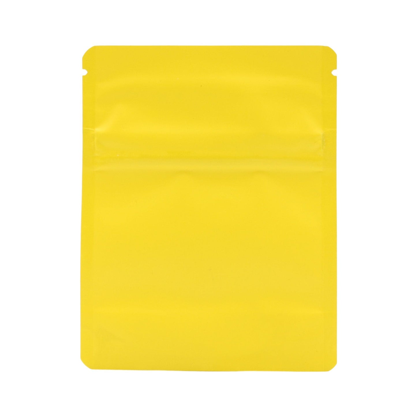 Matte Yellow / Single Unit (Less Than Pack Qty) Bag King Child-Resistant Opaque Mylar Bag | 1 gram