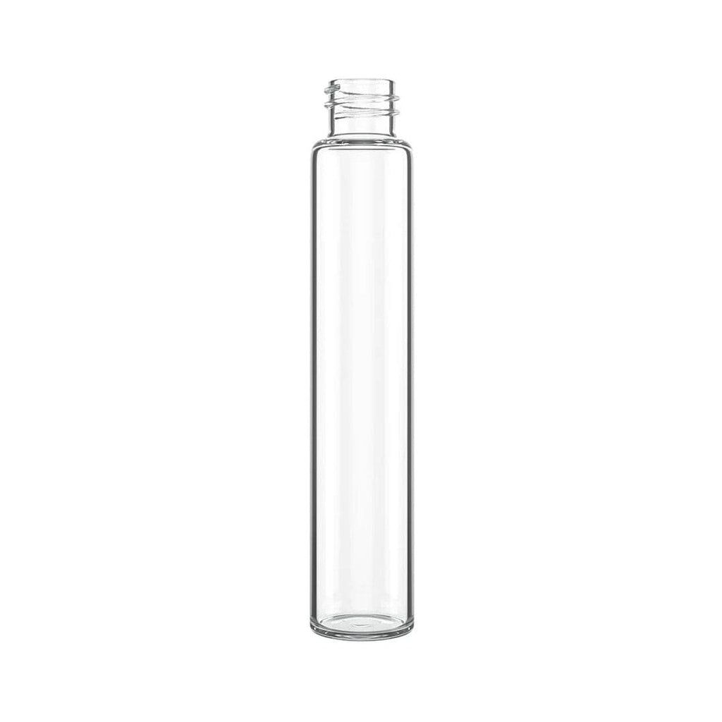 No Cap / Box of 400 (Bulk Discount Pricing) Grand Puff Glass Wide Body Child-Resistant Pre-Roll Tube | 118 mm