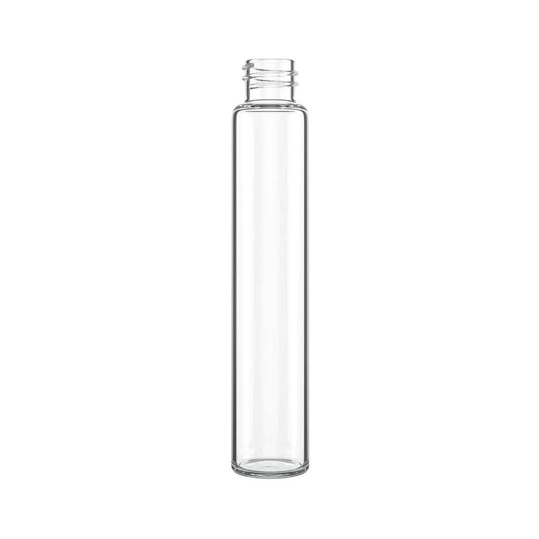 No Cap / Box of 400 (Bulk Discount Pricing) Grand Puff Glass Wide Body Child-Resistant Pre-Roll Tube | 118 mm