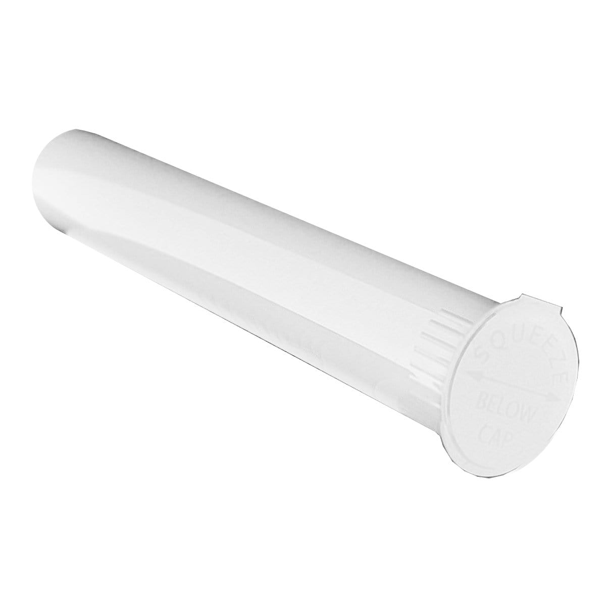 Opaque Squeeze Top Child-Resistant Pre-Roll Tube | 116 mm