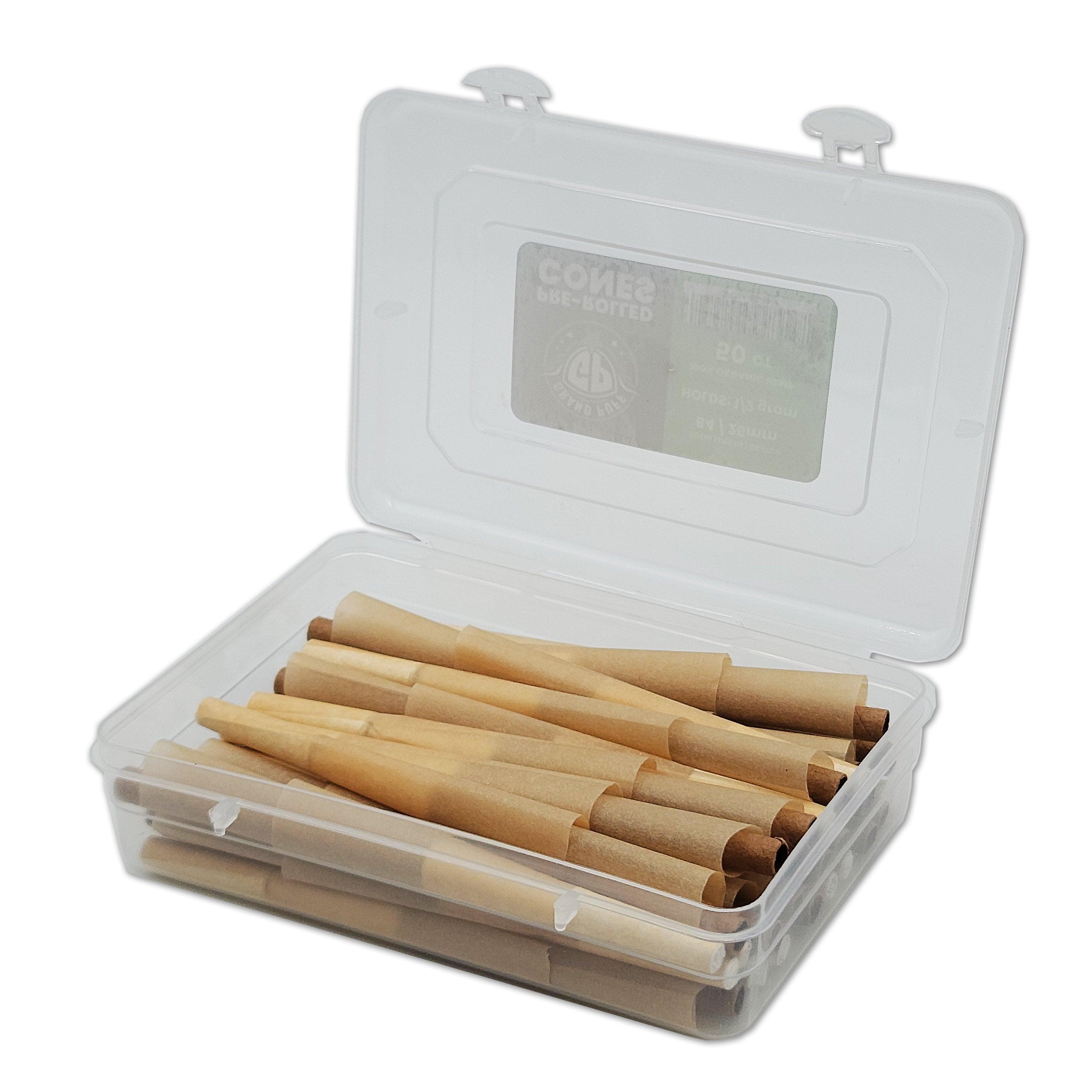 Organic Hemp Grand Puff® Premium Classic Pre-Roll Cones (98mm / 26mm filter) | Box of 30
