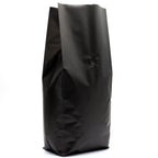 Pack of 50 (Bulk Discount Pricing) / Black Bag King 5 lb. Side Gusset Coffee Bag with Degassing Valve
