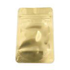 Pack of 50 (Bulk Discount Pricing) / Gold Shiny Series Smell Proof Bag (1/8th) 5.0" x 3.3"