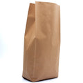 Pack of 50 (Bulk Discount Pricing) / Kraft Bag King 5 lb. Side Gusset Coffee Bag with Degassing Valve