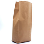 Pack of 50 (Bulk Discount Pricing) / Kraft Bag King 5 lb. Side Gusset Coffee Bag with Degassing Valve