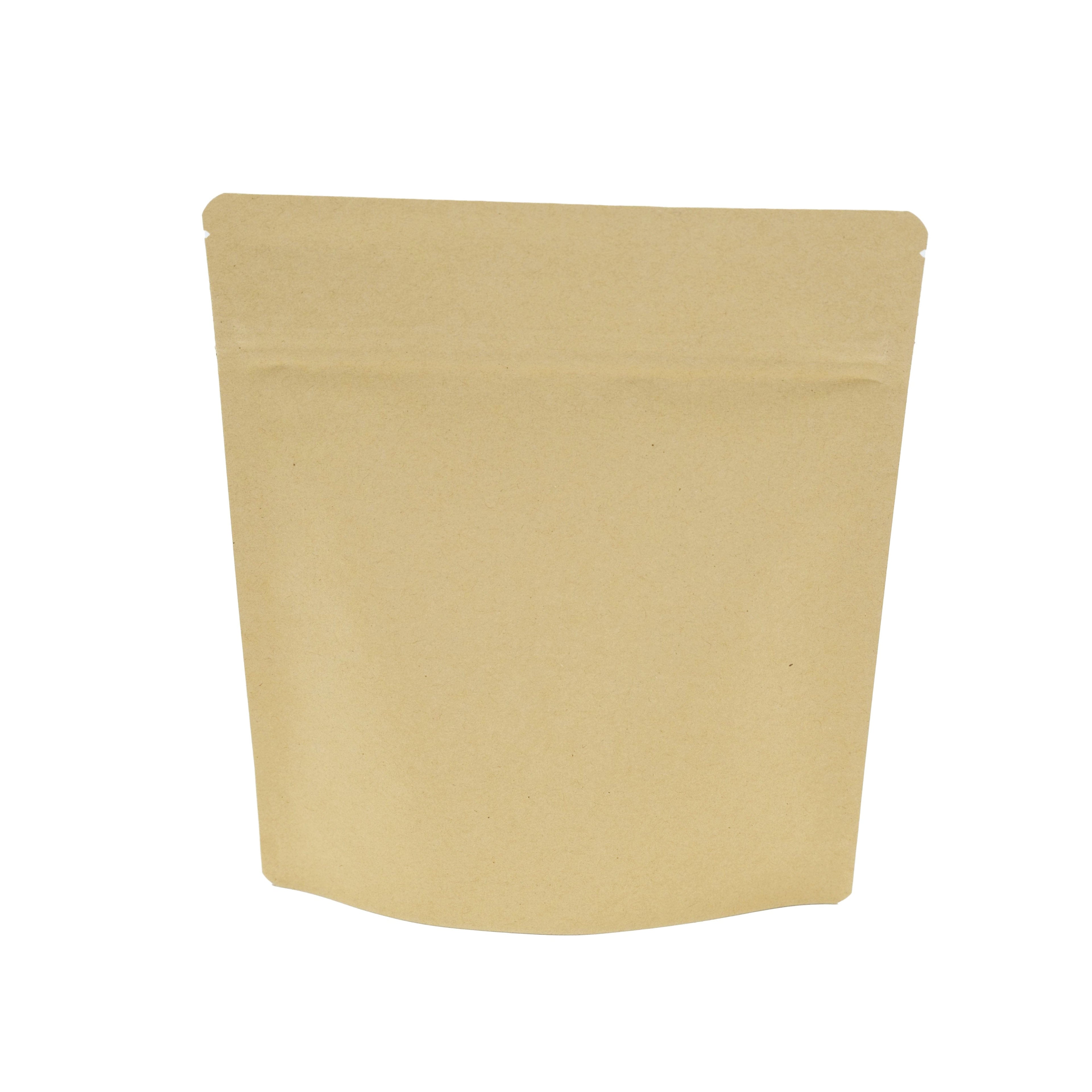 Pack of 50 (Bulk Discount Pricing) / Kraft Bag King Child-Resistant Opaque Wide Mouth Mylar Bag | 1/8 oz