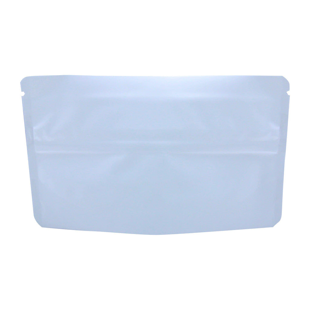 Pack of 50 (Bulk Discount Pricing) / Matte White Bag King Child-Resistant Pre-Roll / Disposable Bag