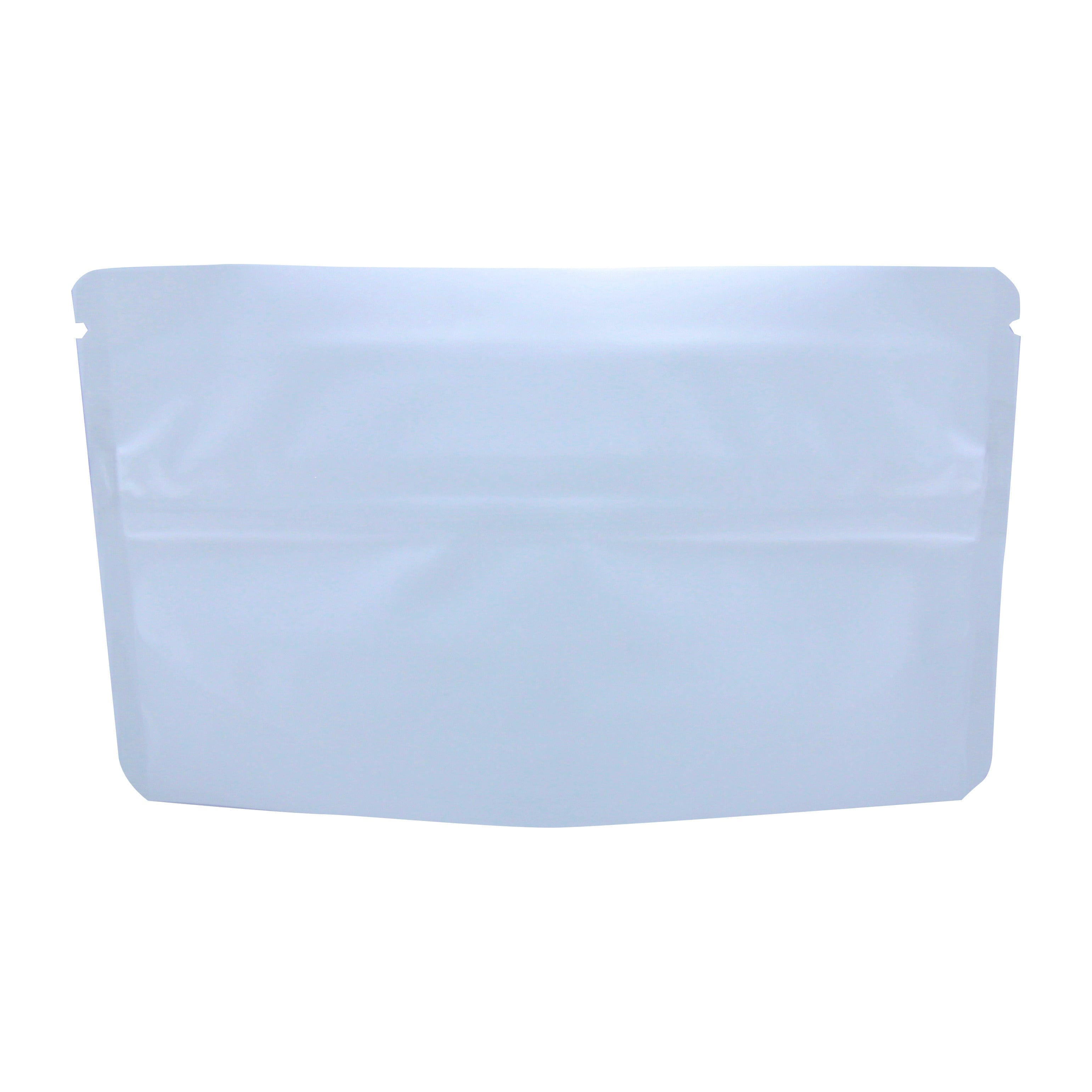 Pack of 50 (Bulk Discount Pricing) / Matte White Bag King Child-Resistant Pre-Roll / Disposable Bag
