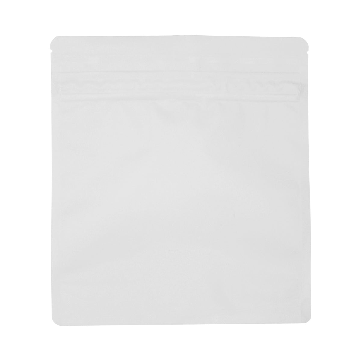 Pack of 50 (Bulk Discount Pricing) / Matte White Bag King Child-Resistant Wide Mouth Mylar Bag | 1 oz