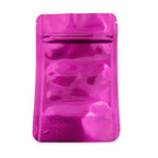 Pack of 50 (Bulk Discount Pricing) / Pink Shiny Series Smell Proof Bag (1/8th) 5.0" x 3.3"