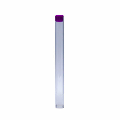 Purple Plastic Tubes for Cartridges 13mm x 138mm