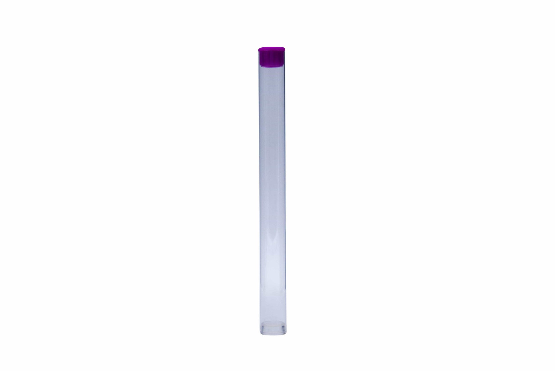 Purple Plastic Tubes for Vape Cartridges 13mm x 138mm