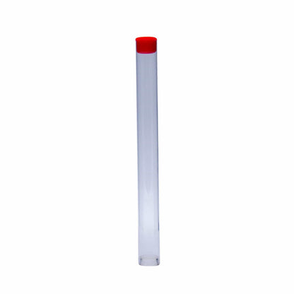 Red Plastic Tubes for Cartridges 13mm x 138mm