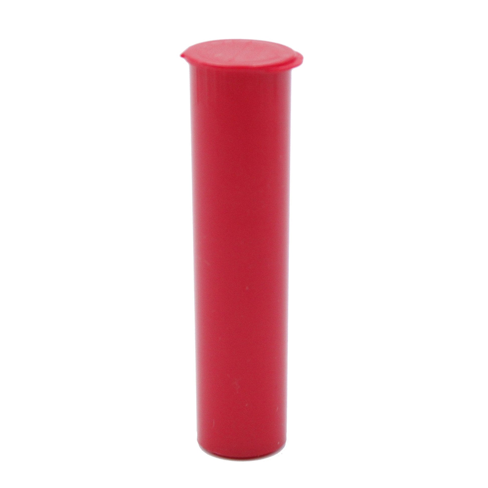 Red Squeeze Top Child-Resistant Pre-Roll Tube | 78 mm