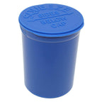 Royal Blue 30 Dram Pop Top Child-Resistant Bottles