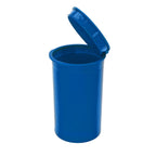 Royal Blue / Single Unit (Less Than Box Qty) 19 Dram Pop Top Child-Resistant Bottles