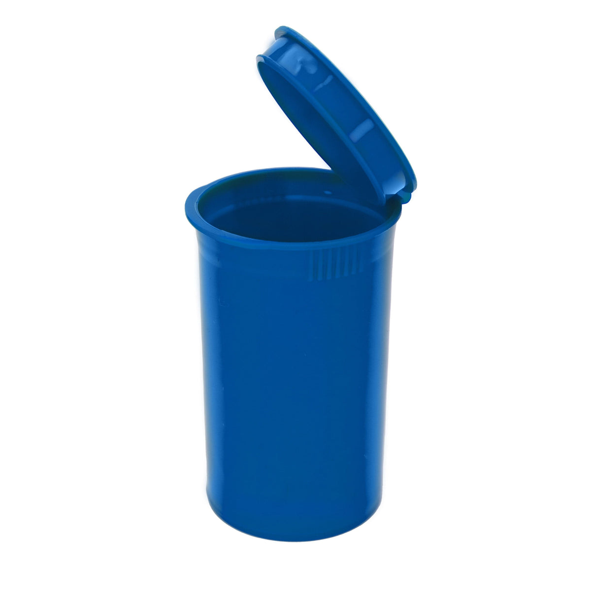 Royal Blue / Single Unit (Less Than Box Qty) 19 Dram Pop Top Child-Resistant Bottles