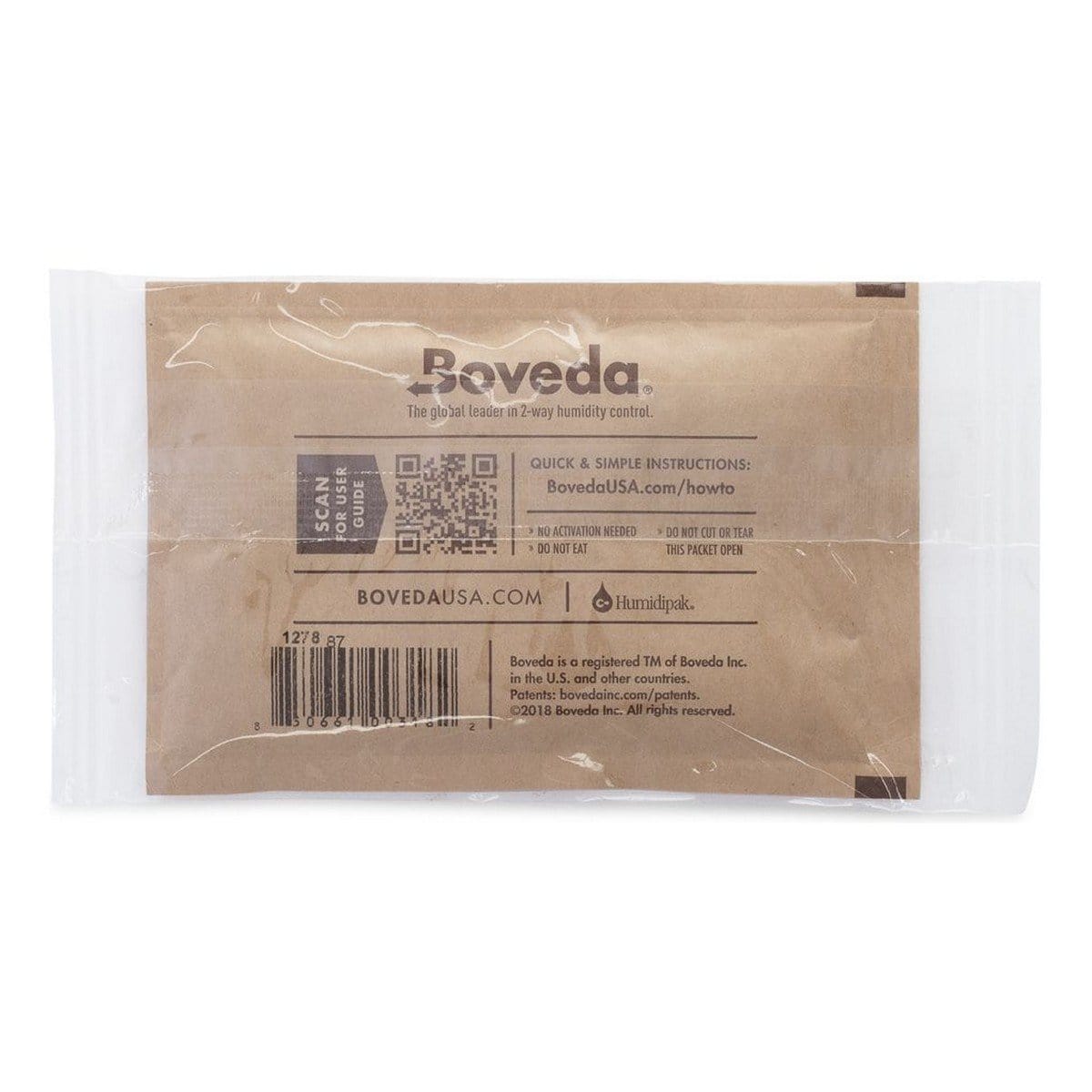 Single Pack 62% RH Boveda Humidity Control Pack | 67 gram