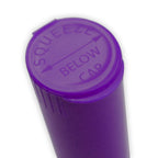 Single Unit (Less Than Box) / Purple Clearance Squeeze Top Child-Resistant Pre-Roll Tube | 78 mm