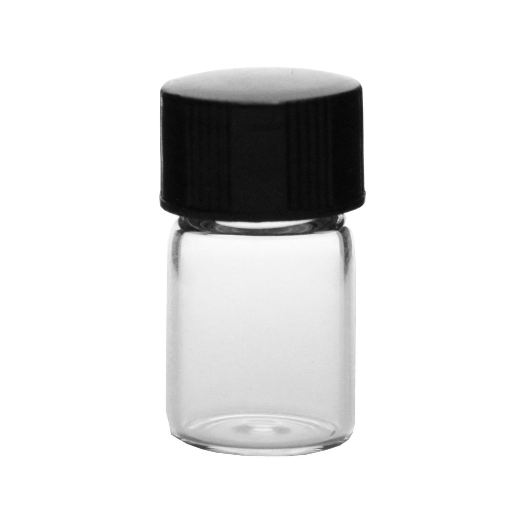 Single Unit (Less Than Box Qty) 1/2 Dram Glass Seed Vial (10-15 seeds)
