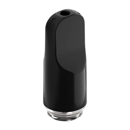 Single Unit (Less Than Box Qty) / Black ACTIVE™ Clear Plastic Flat Mouthpiece (Fits ACTIVE EZ Click™ Cartridge)