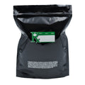 Single Unit (Less Than Box Qty) / Black / Clear Bag King Smell Proof Mylar Bag | 1/2 lb