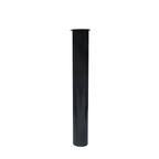 Single Unit (Less Than Box Qty) / Black Grand Puff® Squeeze Pop Top Plastic Tube | 128 mm
