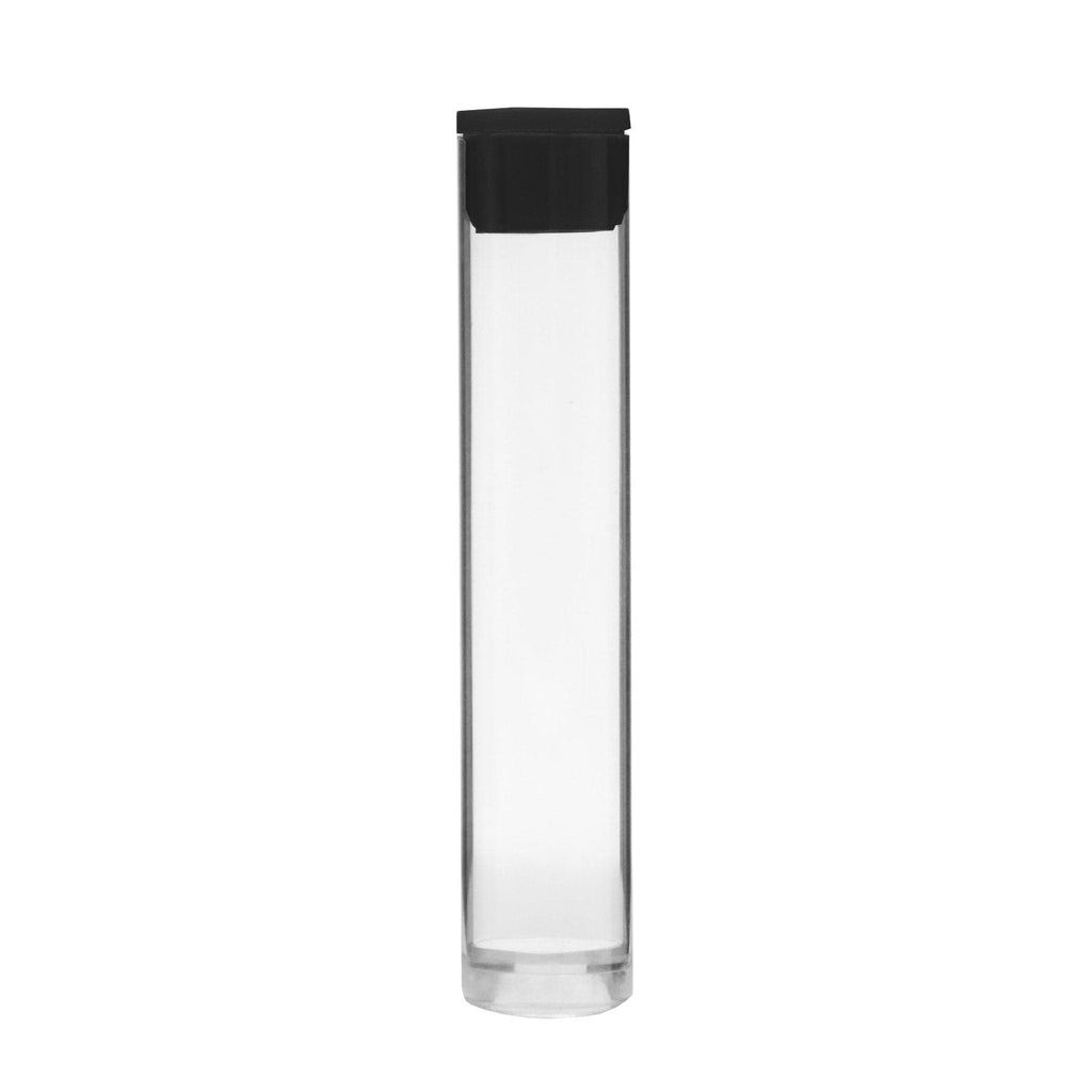 Single Unit (Less Than Box Qty) / Black Plastic Tubes for Cartridges 13mm x 85mm