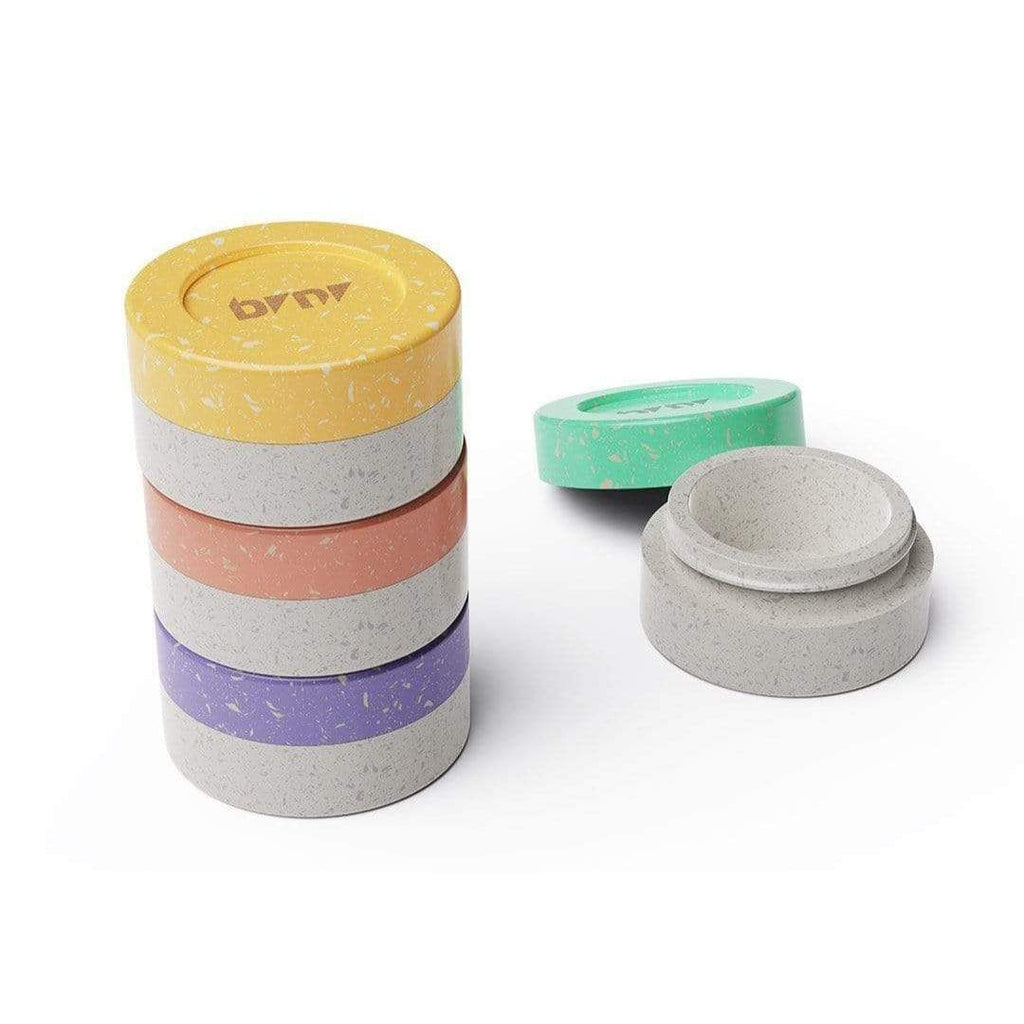 Single Unit (Less Than Box Qty) BRNRLab Wax Bins Concentrate Containers (4 Pack)