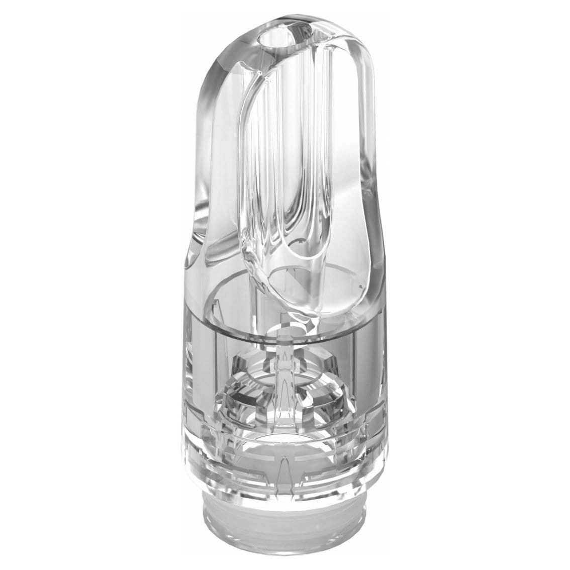Single Unit (Less Than Box Qty) / Clear ACTIVE™ Clear Plastic Flat Mouthpiece (Fits ACTIVE EZ Click™ Cartridge)