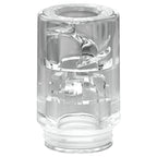 Single Unit (Less Than Box Qty) / Clear ACTIVE™ Plastic Barrel Vortex Mouthpiece (Fits ACTIVE EZ Click™ Cartridge)