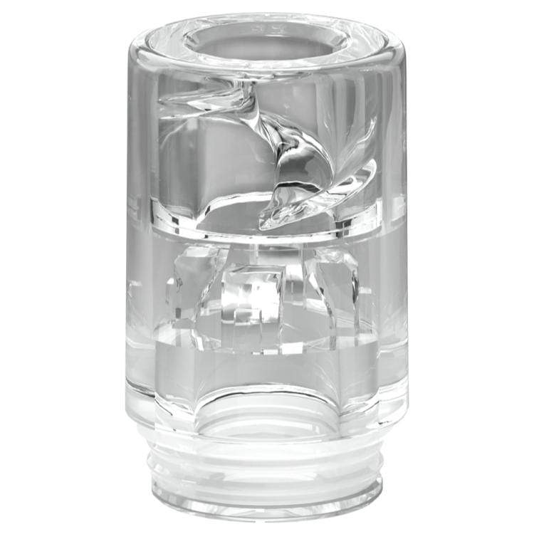 Single Unit (Less Than Box Qty) / Clear ACTIVE™ Plastic Barrel Vortex Mouthpiece (Fits ACTIVE EZ Click™ Cartridge)
